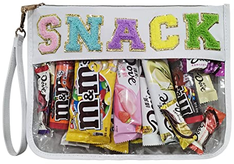 Reise Kosmetiktasche Groß Damen schminktasche mit Chenille Brief klar Reißverschluss Make up Tasche Nylon Cosmetic Bag wasserdichte Reise Makeup Bag Transparent Kulturbeutel Organizer