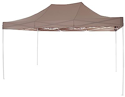 Dachbezug Taupe zu Allrounder Pavillon 3 x 4,5 m, Bezug aus 160 g/m² Polyester, PU-beschichtet, Taupe