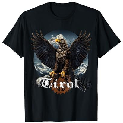 Tiroler T-Shirt für Herren Damen & Kinder Adler Wappen T-Shirt
