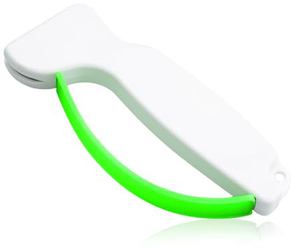 Rumyve Manual Mini Kitchen Knife Sharpener,Outdoor Portable Garden Tool Knife Sharpener, Suitable for Trimming, Hedging,Garden, Kitchen
