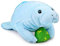 Lilizzhoumax Seekuh Plüschtier 18cm/7, Simuliertes Tier Kuscheltier, Kawaii Realistische Plüsch Spielzeug für Wilde Tiere, Geschenk für Freunde und Kinder