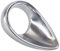 Anello da massaggio yoga in acciaio inossidabile in metallo per impieghi gravosi, superficie liscia, impermeabile, spessore 16/20 mm,Silver l