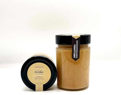Miel cruda de Brezo Cremosa. Origen litoral catalán, España | 100% natural, artesana y sin pasteurizar. Miel directa del apicultor. (Tarro cristal 810 gr.)