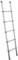 Etagenbett-Schrägleiter, Aluminium, 5-Stufen-Bettleiter mit Haken, robuste Camper-Etagenleiter, Hochbettleiter, Etagenbettleiter, 60 Zoll