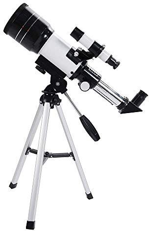 Teleskop 300 * 70 Star Finder HD High Power Erste Schritte Verwenden Sie das Astronomische Teleskop Sternbeobachtung Mondbeobachtung Monokulares Teleskop mit großem Durchmesser FAYWYJ