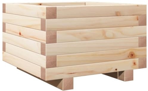 vidaXL Fioriera da Giardino 40x40x26,5 cm in Legno Massello di Pino