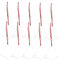 ADOCARN 10St Weihnachtsbaumschmuck Sublimationsanhänger selber machen christbaum anhänger christbaumanhänger geschke weihnachtsdeko leerer Anhänger unvollendete Sublimationsanhänger Acryl