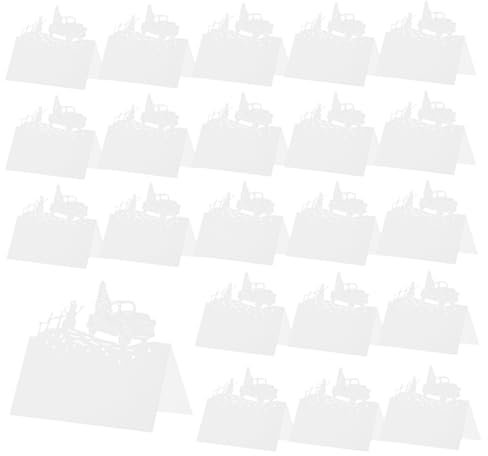 OFFSCH 50stücke Tischkarten Für Weihnachtsfeiern Hochzeitstische Und Sitzplätze Schneeflocken-design Namenskarten Aus Robustem Papiermaterial Für Feiertagsveranstaltungen