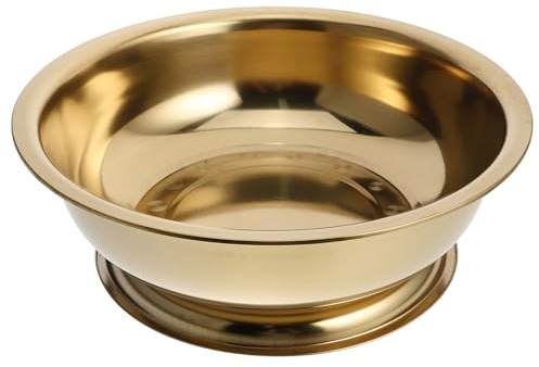 PAMINGONO Große Rituelle Feuerschale aus Robustem Metall mit Hitzeschutz Vielseitig Einsetzbar für Garten und Familienzeremonien Traditionelle Papierverbrennung Dekorative Feuerstelle für