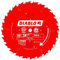 Diablo by Freud D1024X 10 24-Tooth ATB Ripping Saw Blade 5/8 Arbor, Multicolor