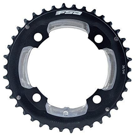 FSA 421585009 Corona MTB Stamped 104x38T Shi, Unisex-Adult, Argent, One Size
