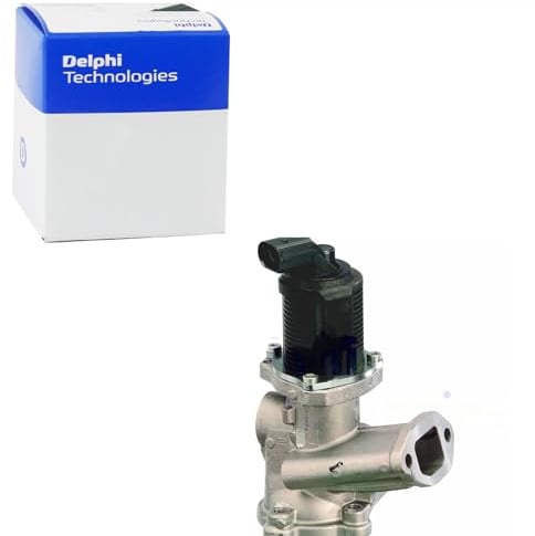 DELPHI EG10257-12B1 AGR-Ventil Abgasrückführungsventil ohne AGR-Kühler Kompatibel mit OPEL Corsa D Schrägheck S07 851758 851756 55220291