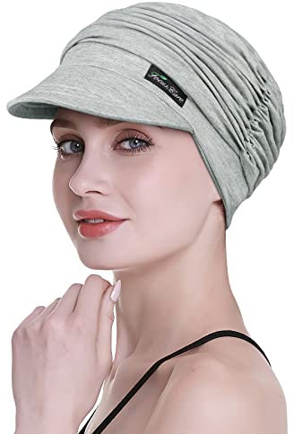 FocusCare Zeitungsjunge-Kappe für Krebspatienten-Sommer-Kappe für Chemo Frauen-Haarausfall-Turbane