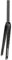 HIOD Gabeln Rennrad Fahrradgabel Vollcarbon Gabel Schwarz Rigid Straight Tube Fahrradgabel,B