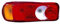 Rückleuchte Heckleuchte links ohne Lampenträger für Model Ducato Pritsche/Fahrgestell 250 250_ 290_ Jumper Boxer
