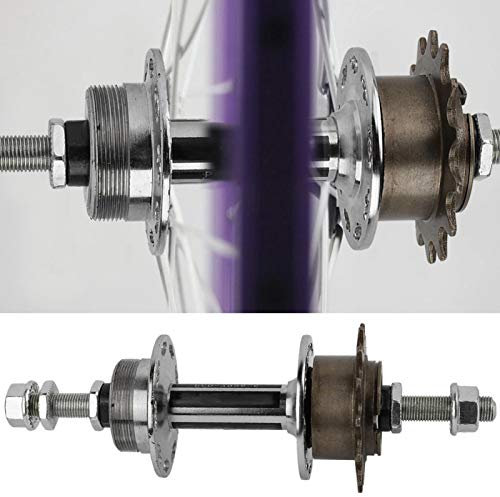 Moyeu de roue arrière facile à transporter et à utiliser avec l'essieu écrou à l'extrémité à vis 36 trous moyeu à disque arrière , pour vélo universel