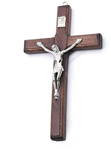 Froiny Vintage Hölzerne Jesus Wie Kreuz Anhänger Christliche Gebet Memorial Ornamente Geschenk