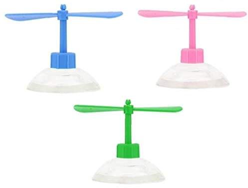 Casiler 3 Stücke Helm Propeller Libelle Dekoration Saug Elektrofahrzeug Fahren Styling Helm Zubehör Zufällige Farbe