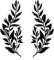 2 Stück Metall Baum Blatt Wanddeko Rebe Olivenzweig Blatt Wandkunst Schwarz Schmiedeeisen Scroll Skulpturen Metall Blatt Wand Scroll Ast Wandskulpturen für Wohnzimmer Innen Außen Dekoration