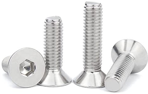 M2.5-m10 Sechskantschraube flache Kopfschrauben, M6x25mm, 15pcs