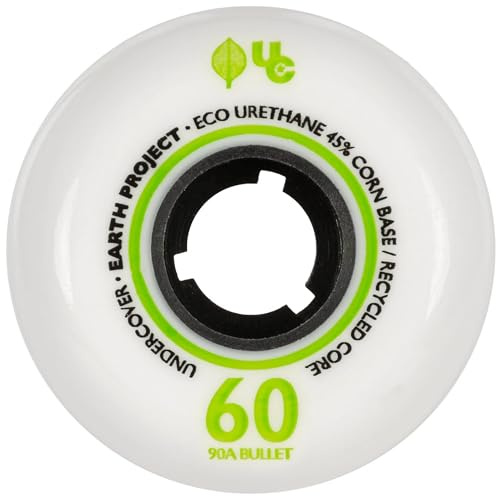 Undercover ECO Inline Skate Rollen Earth 60, 60mm / 88A, für Aggressive, 4er-Pack