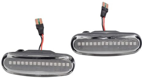 Fiat Panda 169 GRANDE PUNTO inkl.evo doblo fiorino linea idea dynamische LED Seitenblinker (transparent)