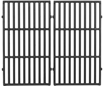 Spirit 200 Grille pour Weber Spirit 200 Serie E-210, E-220, S-210, S-220 (avec bouton de commande avant), 44,5CM 7637 Grille de Cuisson en fonte pour Weber Spirit I & II E210 barbecue pièces détachées