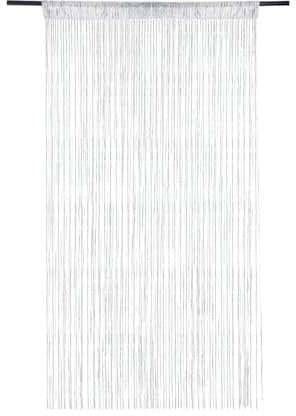 Baketron 100x200cm White Glitter String Beads Curtains Room Divider Curtains Tassel Beaded Door Curtains Room Divider Beads Doorway Curtains String Screens Doors String Beaded Curtain