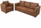 GuyAna Sofagarnitur 2-TLG. Künstliches Wildleder Kunstleder Schlafsofa Klein Mini Sofa Recamiere Mit Schlaffunktion
