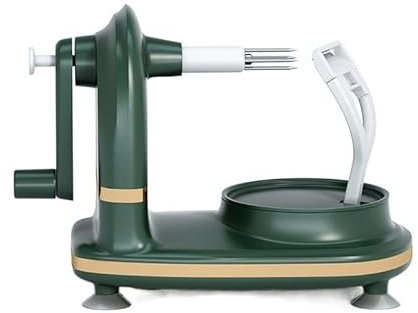 HLDMUXBF For la cucina Sbucciatore di mele a manovella Sbucciatore di frutta in acciaio inossidabile Affettatrice Macchina for frutta di mele Kit sbucciato Sbucciatore da cucina creativo Sbucciatore