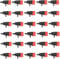 Hydrogarden 60 Piezas Goteros de Riego Ajustables con Micro Gota, 1/4 Inch Micro Aspersores de Riego AutomáTico, JardineríA Flujo de Cabeza de Goteo