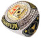 CHXIXUE Poker Champion Ring Trophy Award Winner MVP Collectible Gift Championship Ring, size 11, Zink