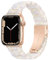 Vamyzji Compatible with Apple Watch Straps 42mm(Series 10) 41mm 40mm 38mm, Lightweight Waterproof Easy Adjust White Resin Sport iWatch Strap for Apple Watch Series 10 Serie 9 8 7 6 5 4 3 2 1 iWatch SE