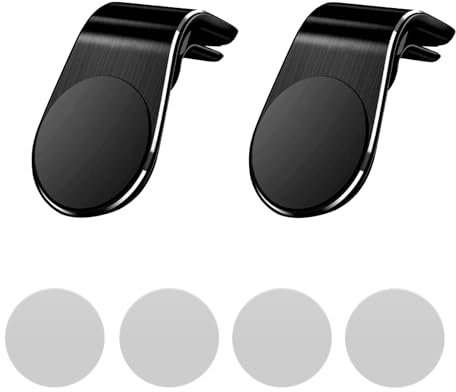 GUTERTOP 2 PCS Kompatibel mit Ooono 2 Halterung Onoo Codriver No2 Blitzerwarner für Auto Kompatibel mit Ooono Kompatibel mit Ooono 2 Halterung Auto Magnet KFZ Clip Lüftungsschlitz Halter