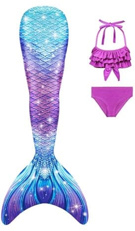 NAITOKE Fisch Tail Mädchen mit Bikini Cosplay