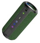 TIMU Bluetooth Speaker with Light, Bluetooth 5.4 Music Box(Green)