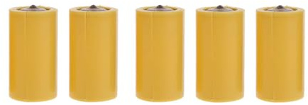 JSGHGDF LR14 C Ersatzgehäuse für Ersatzbatterien, abnehmbare Hülle für Power-Hülse, 5 Stück