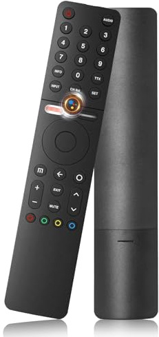 Ersatz Fernbedienung für Xiaomi Smart TV, XMRM-19 Bluetooth und Sprachsteuerung Fernbedienung mit 2 heiße Tasten, für Xiao-mi MI P1 Q1 Serie Smart TV Sprachfernbedienung