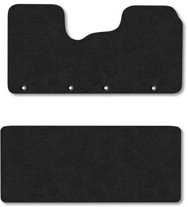 Renault Trafic (2014+) [Crew Cab] Carpet Car Mats | Black Edge Trim Tailored Fit Floor Mats Full Coverage Protection Accessories Easy Clean Anti Slip Made in the UK