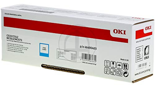 OKI original - OKI MC 573 DN (46490403) - Toner Cyan - 1.500 Seiten