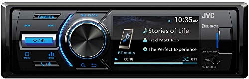 JVC - KD-X560BT - Digital Media Auto & Marine Bluetooth Receiver iPhone/Android/USB/AUX Autoradio mit rückseitigem Kamera-Eingang