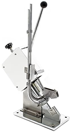 Wiltec Clippatrice manuale per salumi, in acciaio, Utensile per chiusura insaccati