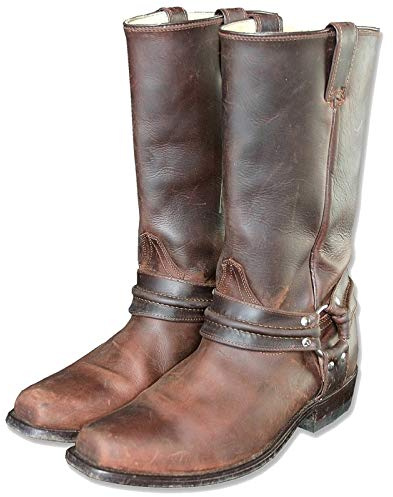 STARS & STRIPES WB-01 Westernstiefel Braun – Handgefertigte Leder-Boots mit Goodyear-Sohle
