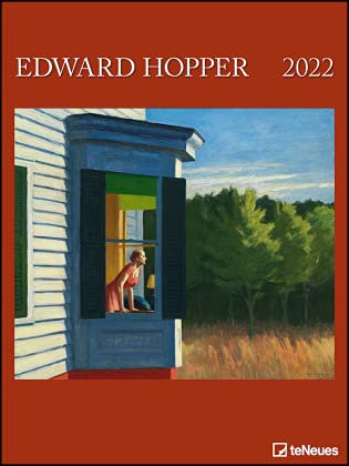 Hopper - Kalender 2022 - teNeues-Verlag - Kunstkalender - Wandkalender mit melancholischen Gemälden - 48 cm x 64 cm