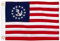 Anley EverStrong 12 x 18 United States Official Yacht Ensign Flag– Gestickte Sterne und genähte Streifen–4 Reihen Verschlussnähte– USA Nautical Marine Boat Flags Banner mit Messingösen 1 X 1,5 Ft