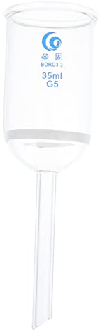 iplusmile Glas- Labor- Buchner- Filter- Trichter: Filtern von Buchner Trichter Labware- Labor- Experiment für Die Schule (35Ml/)