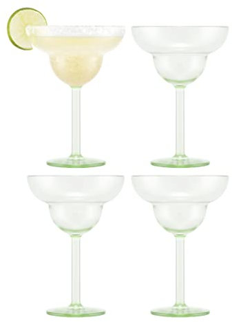BODUM OKTETT 4 Verres à Margarita en plastique, réutilisable, 0.25 l