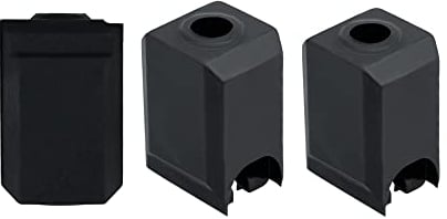 3er-Pack 300C Hochtemperatur-Silikon-Abdecksocken, kompatibel mit BB X1 Carbon X1-Carbon Combo P1P 3D-Drucker-Hotend (Silikonsocke)