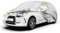 Bâche Voiture Étanche pour Citroen DS3(2009-2022) Housse de Protection Voiture Exterieur,Résistant à la Neige par Tous Les Temps, Coupe-Vent,Durable, et résistante aux Rayures