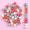 YIEUR 300 Stück Polymer Clay Perlen gemischt, 5 style Ball bunte Ton Perlen Sport, Lose Weiche Keramik Heishi beads mit Loch zum Auffädeln für Armband Halskette Schmuckherstellung(Ball)